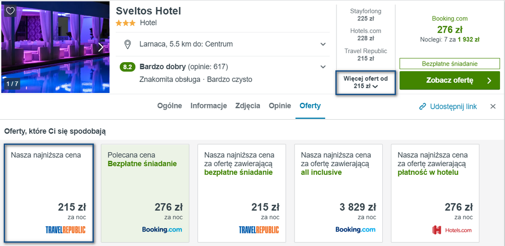 noclegi na cyprze
