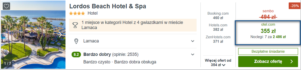 cypr noclegi