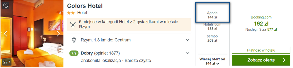 noclegi w rzymie