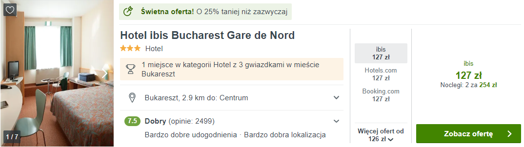 Bukareszt hotel