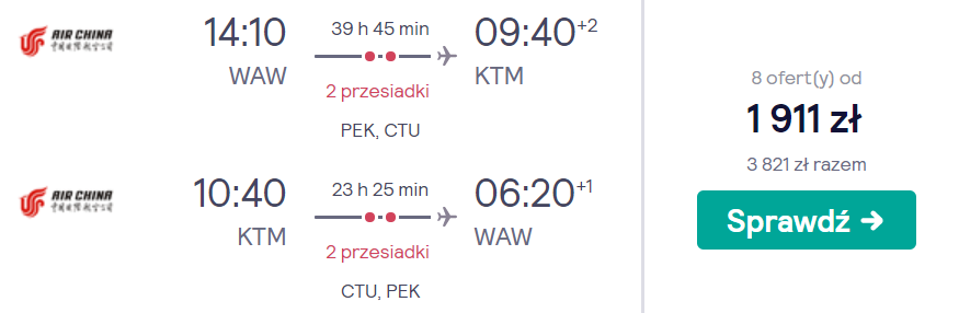 rezerwacja lotów