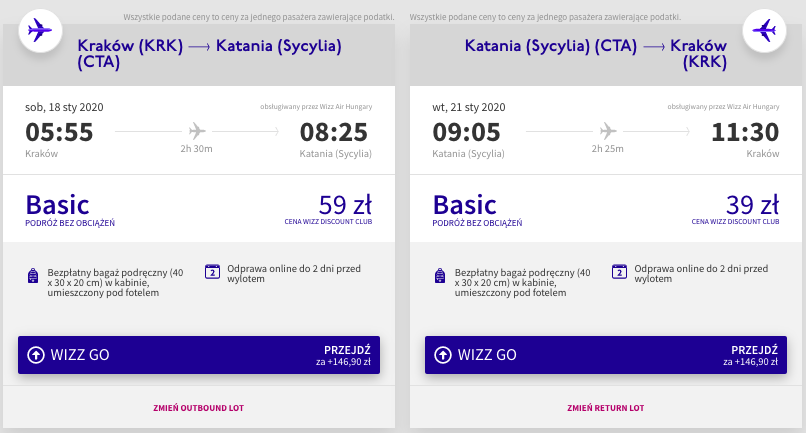 zarezerwuj loty na sycylie