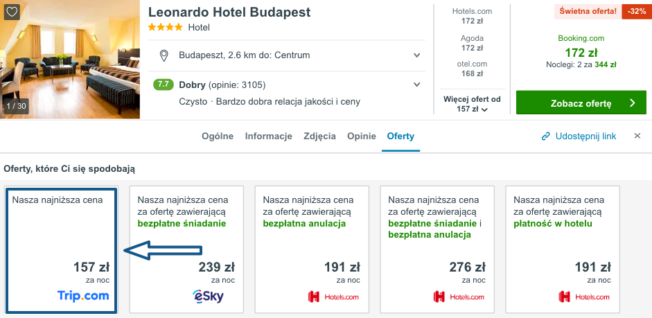 zarezerwuj hotel w budapeszcie