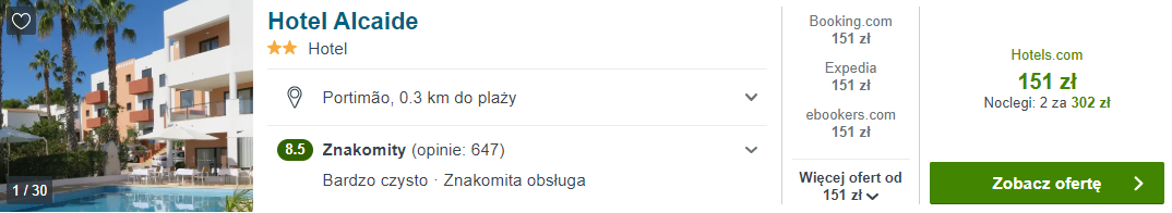 Noclegi w Portugalii
