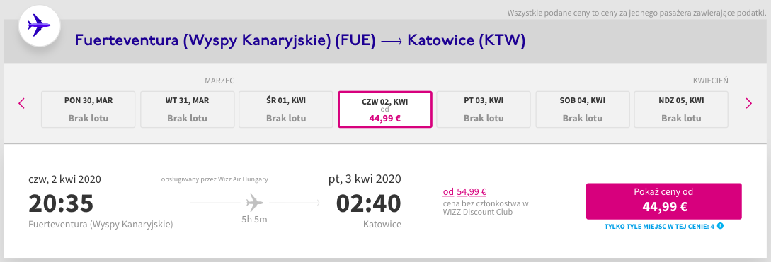zarezerwuj loty do katowic