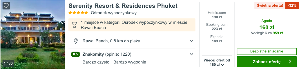 zarezerwuj hotel na phuket