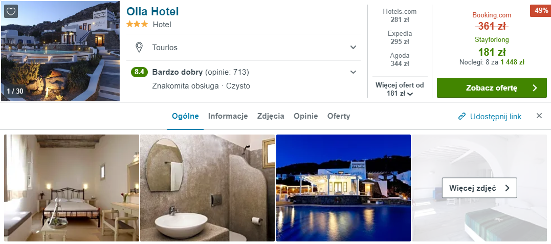 Hotel na Mykonos