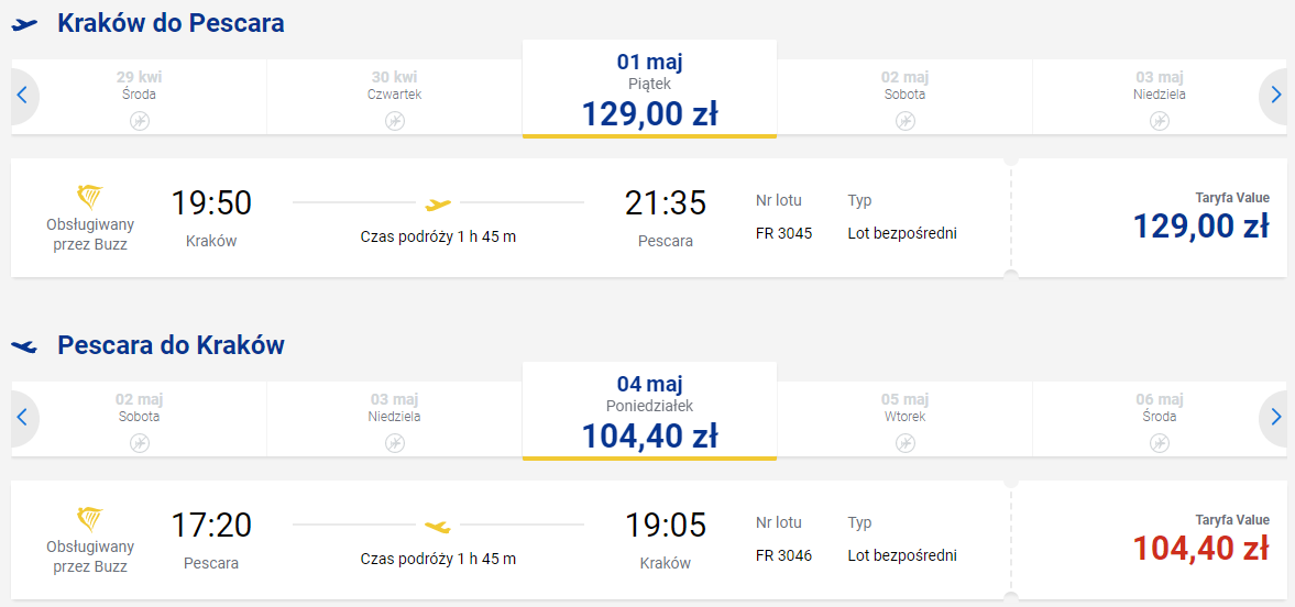 rezerwacja lotów