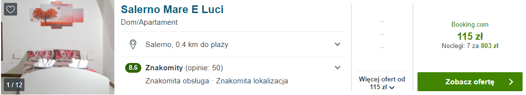 Noclegi we Włoszech