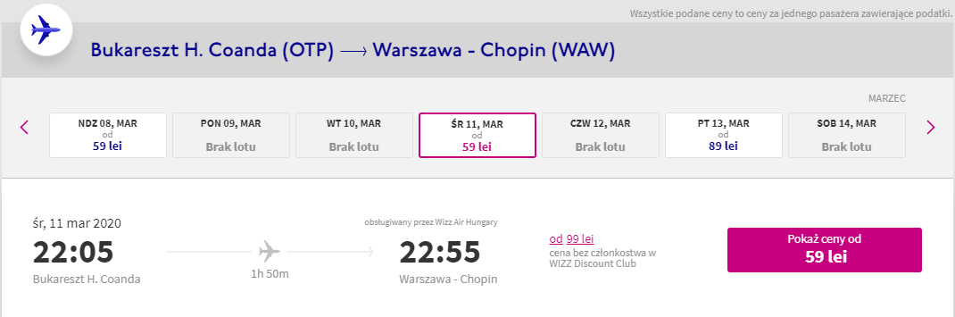 rezerwacja lotów