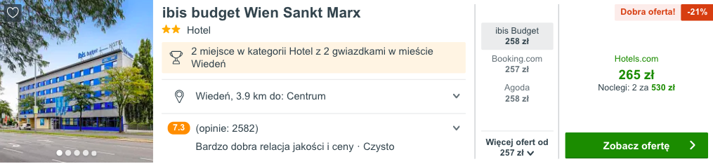 zarezerwuj hotel w wiedniu