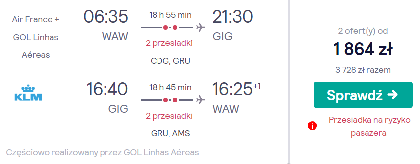 rezerwacja lotów