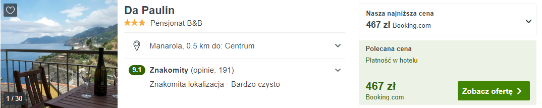Noclegi we Włoszech