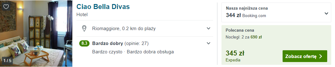 Włochy noclegi