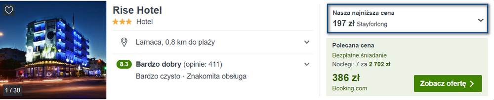 noclegi na cyprze