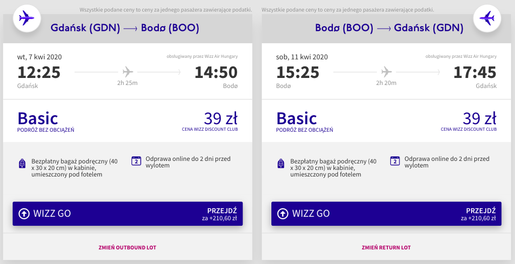 zarezerwuj loty do bodo