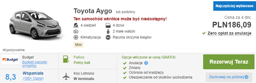 Auto na Kos