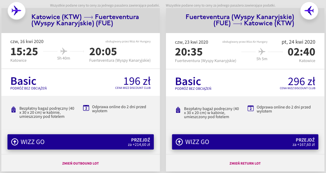 zarezerwuj loty na fuerte