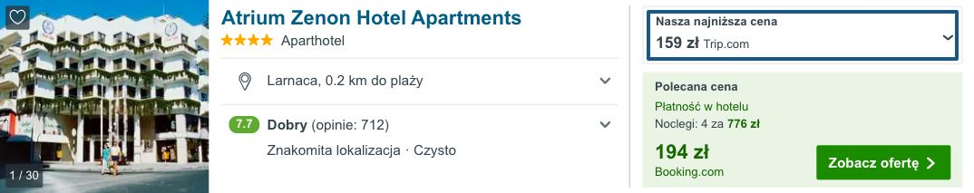 zarezerwuj hotel na cyprze