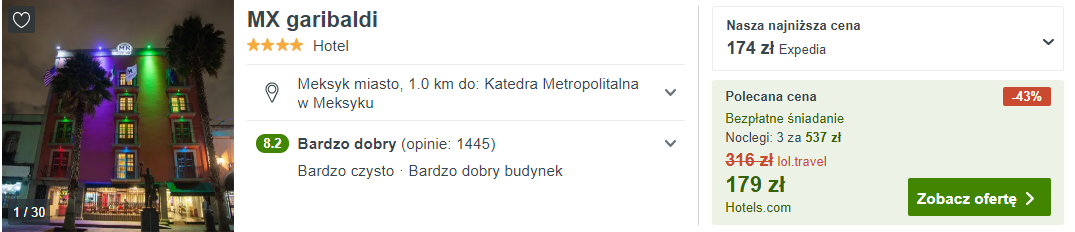 Hotel w Meksyku