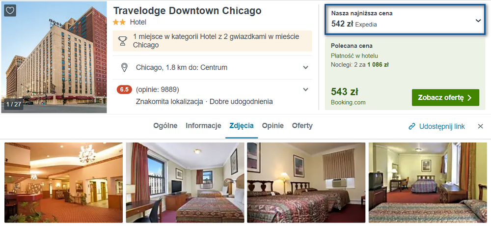 noclegi w chicago