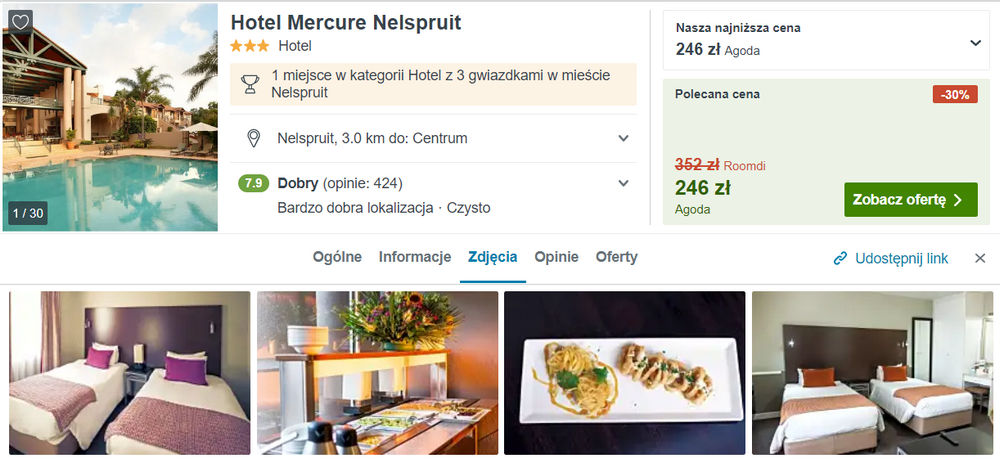 noclegi RPA