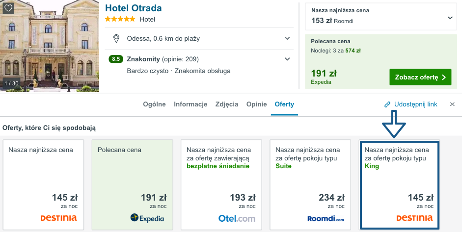 zarezerwuj hotel w odessie