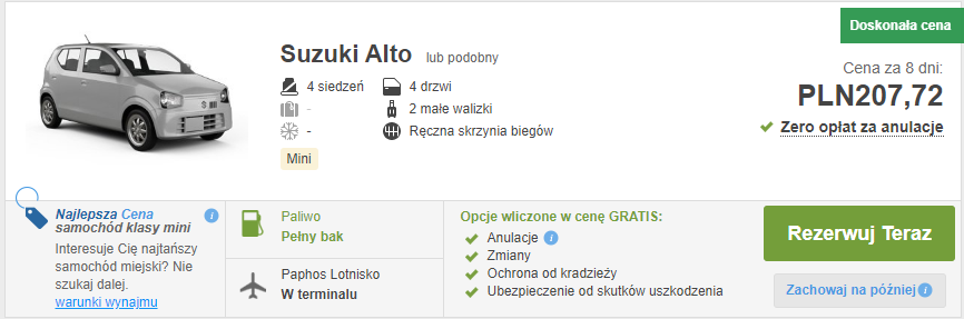 rezerwacja auta
