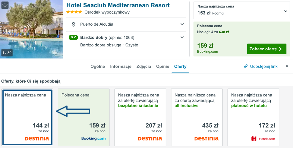 zarezerwuj hotel w cagliari
