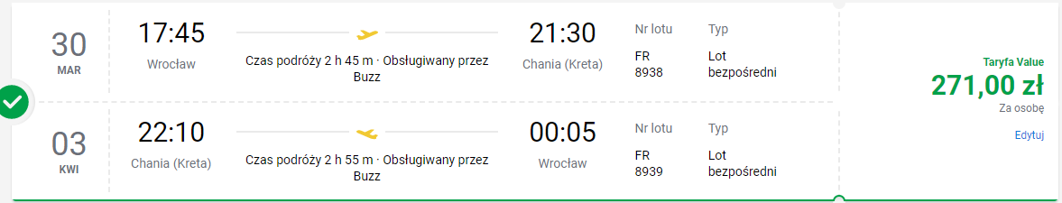 rezerwacja lotów