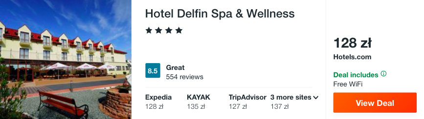 zarezerwuj hotel w dabkach