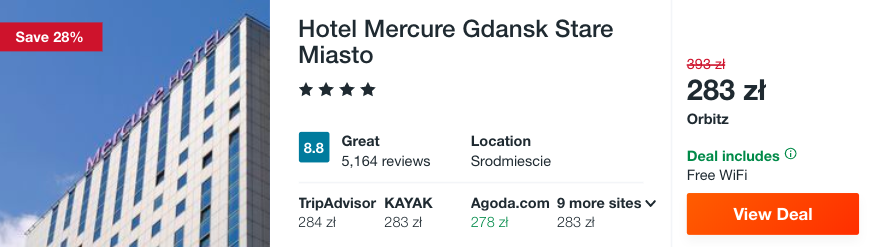 zarezerwuj hotel w gdansku