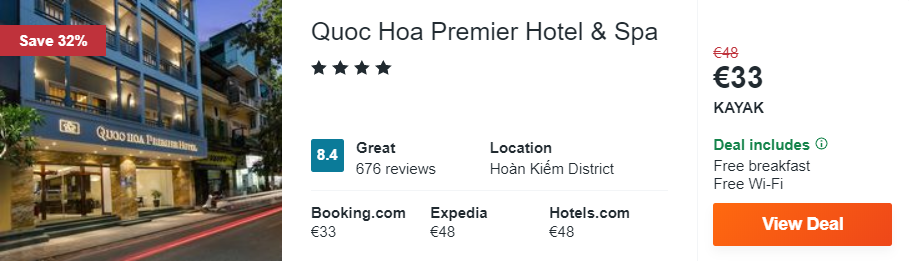 hanoi spanie