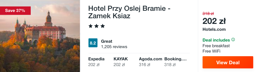 zarezerwuj hotel w walbrzychu