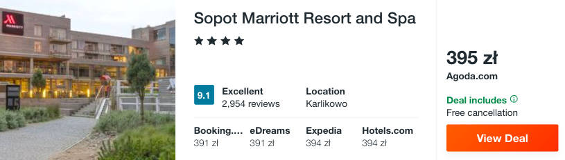 zarezerwuj hotel w ustce