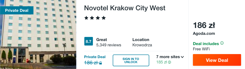 zarezerwuj hotel w krakowie