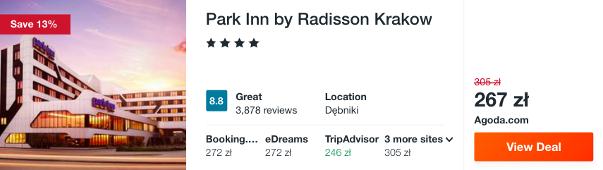 zarezerwuj hotel w krakowie