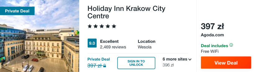 zarezerwuj hotel w krakowie
