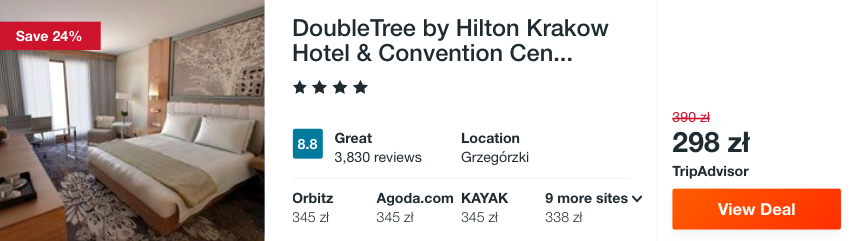 zarezerwuj hotel w krakowie