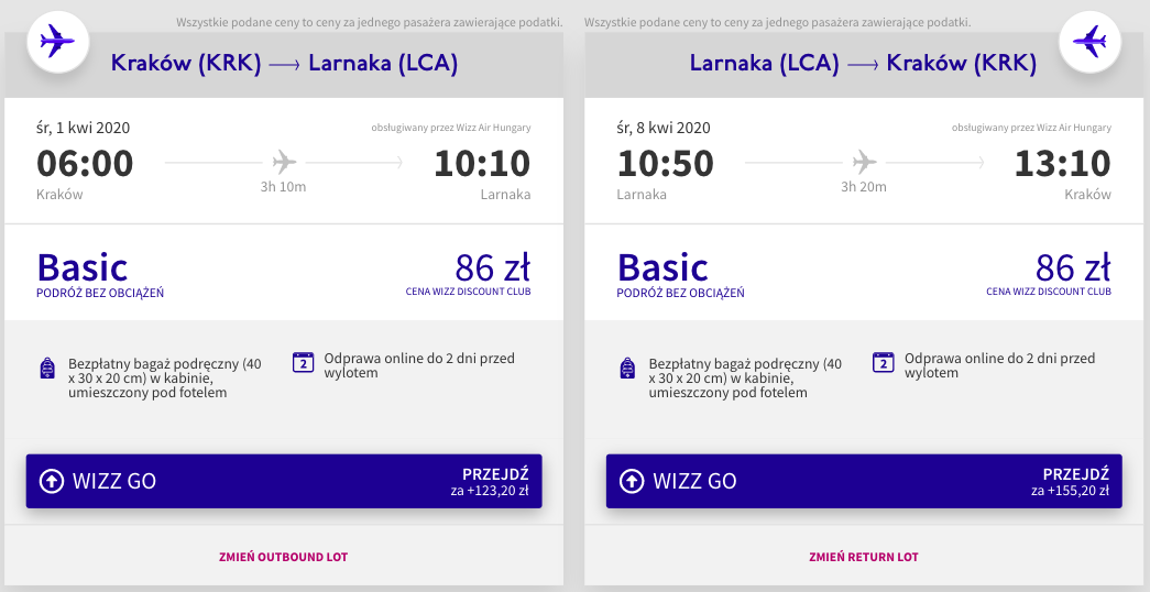 zarezerwuj loty na cypr