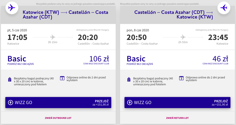 zarezerwuj loty do castellon