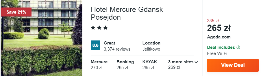 gdańsk noclegi