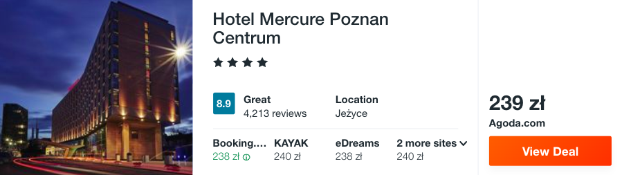 zarezerwuj hotel w poznaniu