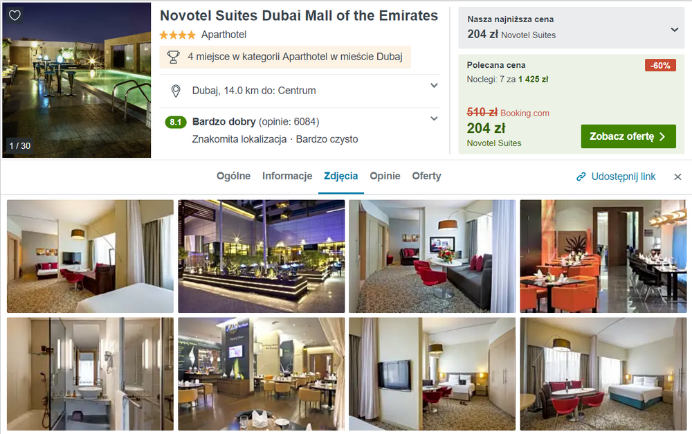 zarezerwuj hotel w dubaju