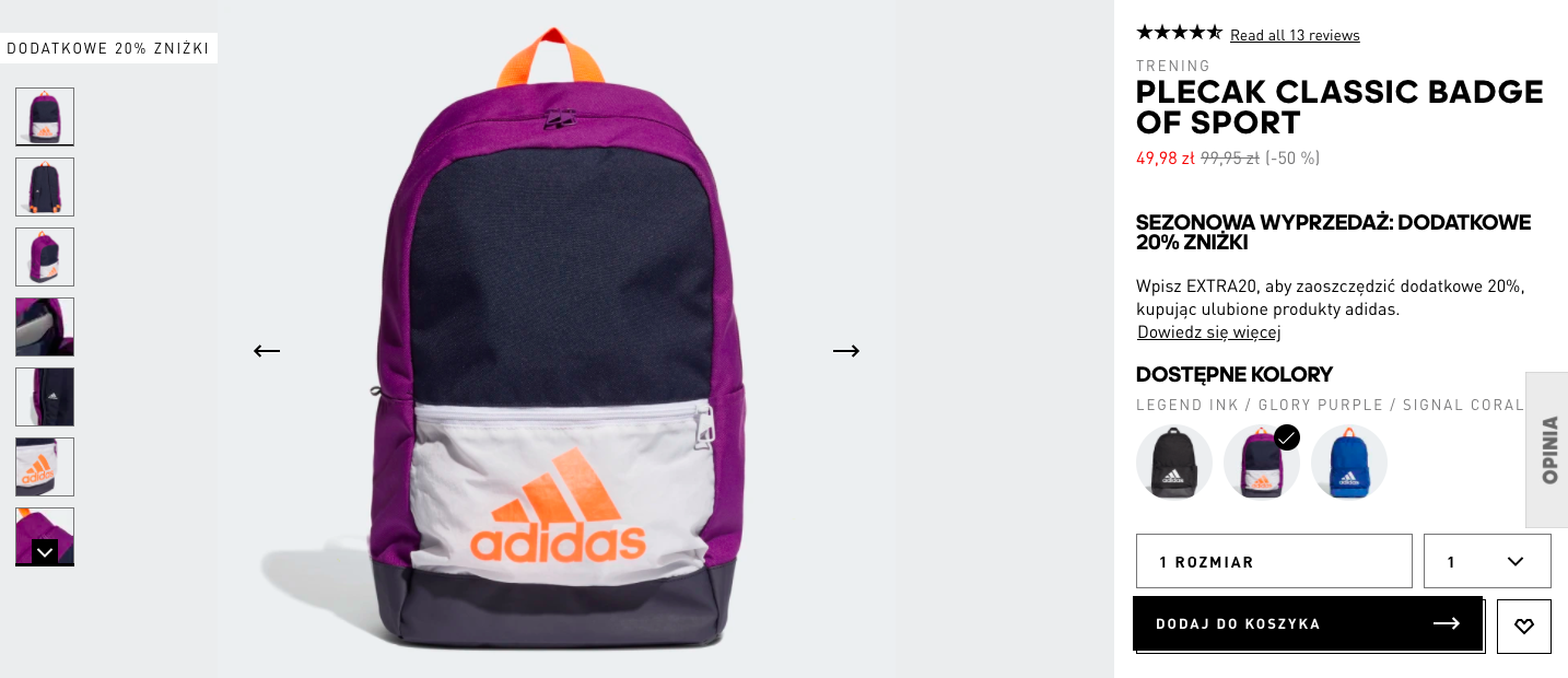 plecak adidas