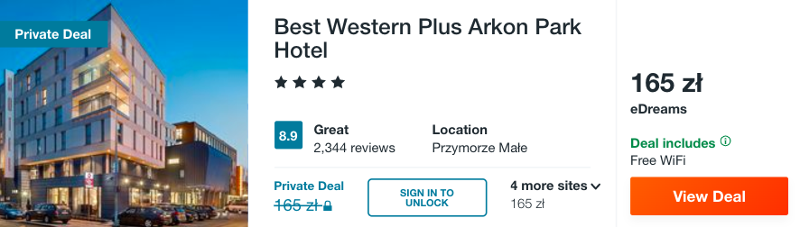 zarezerwuj hotel w trojmiescie
