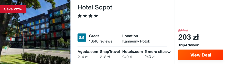 zarezerwuj hotel w trojmiescie
