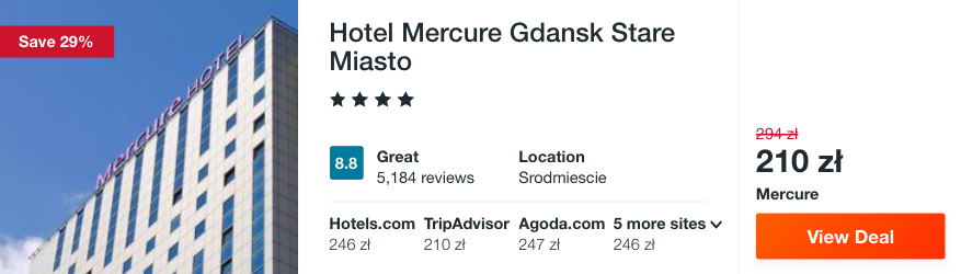 zarezerwuj hotel w trojmiescie