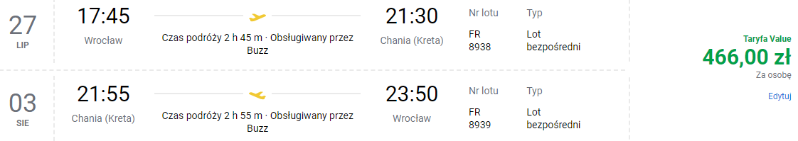 rezerwacja lotów