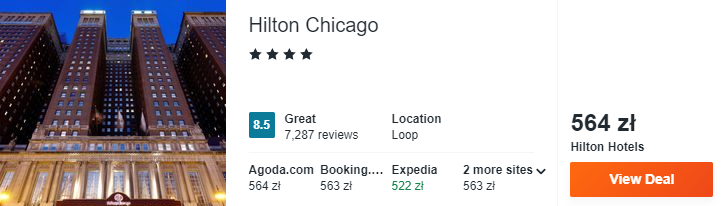 Hotel w Chicago